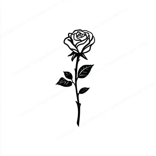 Rose Vector Graphic preview