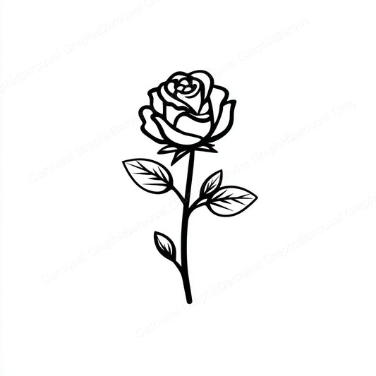 Rose Vector Graphic preview
