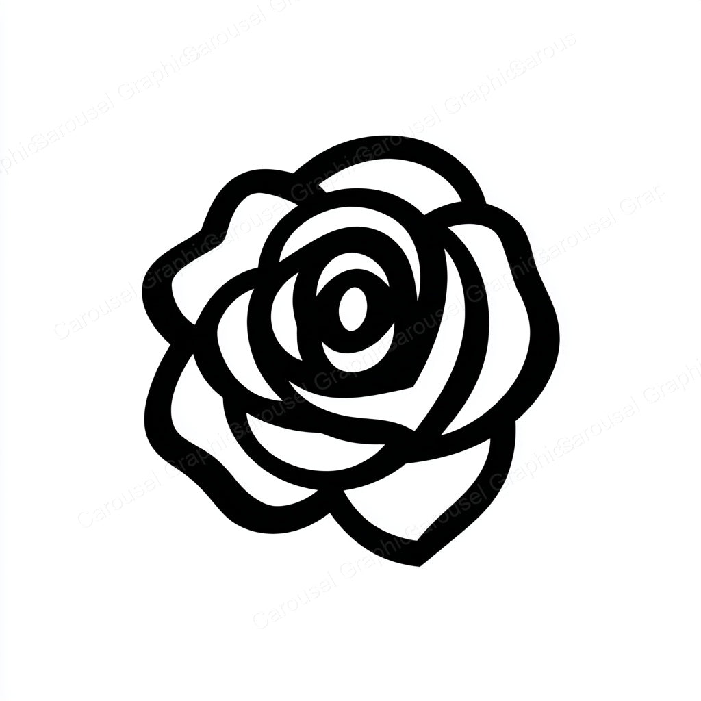 Rose Vector Graphic preview