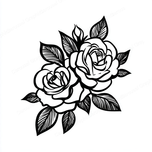 Rose Vector Graphic preview