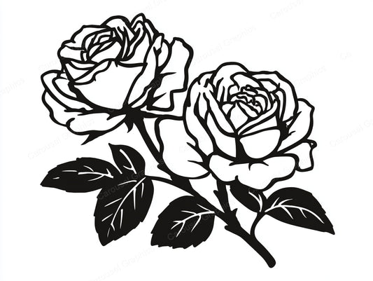 Rose Vector Graphic preview