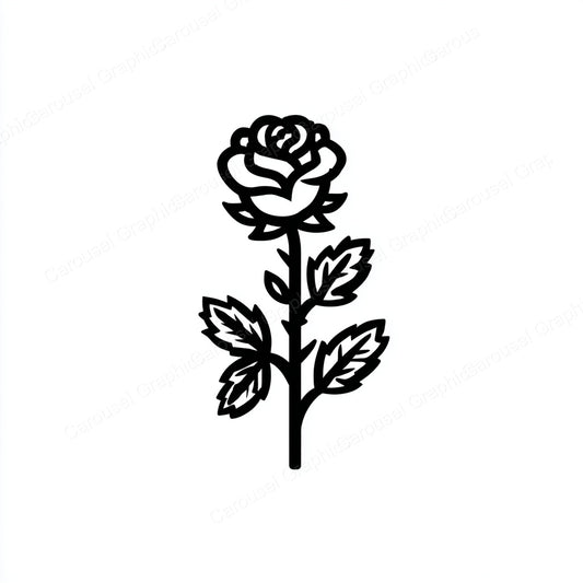 Rose Vector Graphic preview