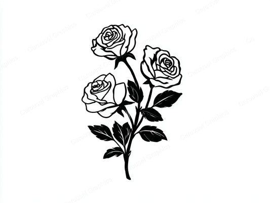 Rose Vector Graphic preview