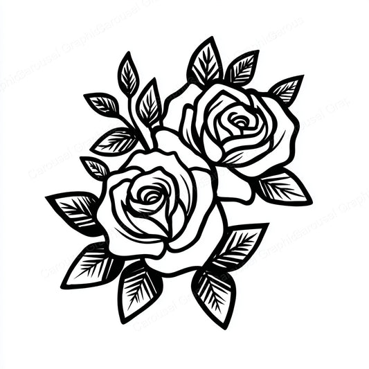 Rose Vector Graphic preview