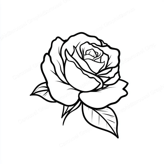 Rose Vector Graphic preview