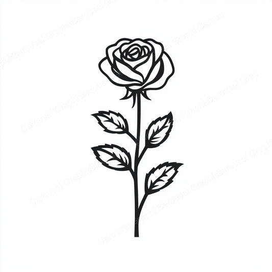 Rose Vector Graphic preview