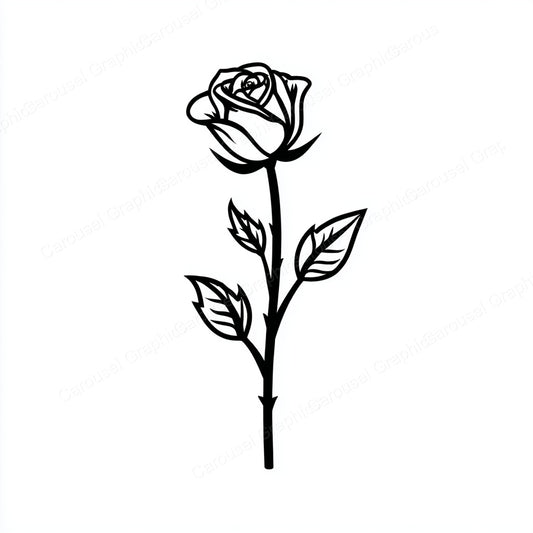 Rose Vector Graphic preview
