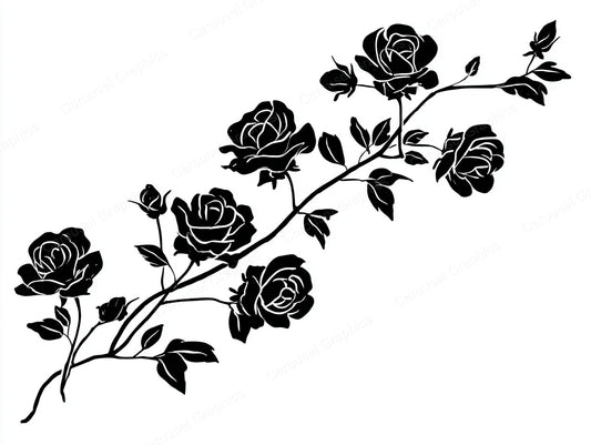 Rose Vector Graphic preview