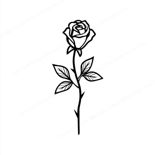 Rose Vector Graphic preview