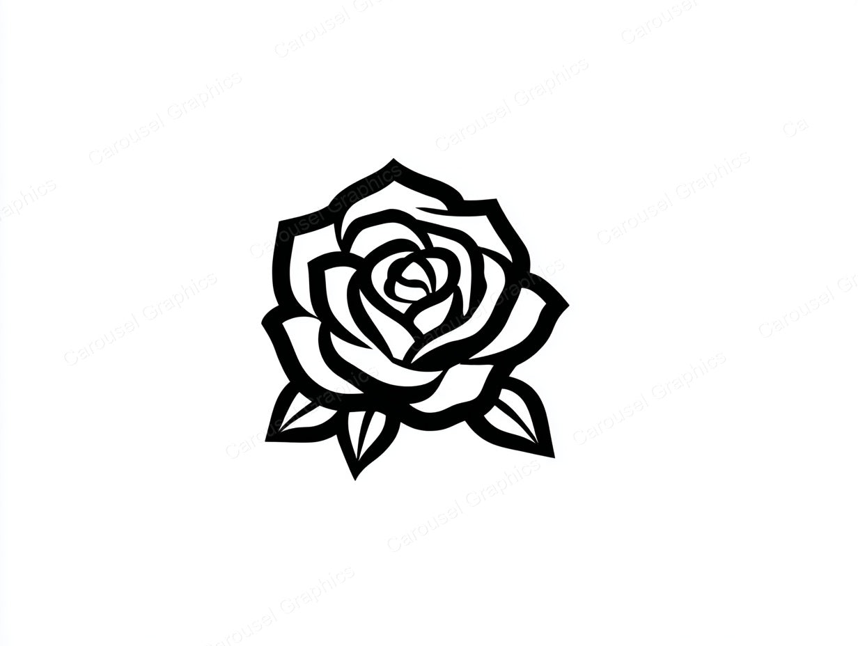 Rose Vector Graphic preview