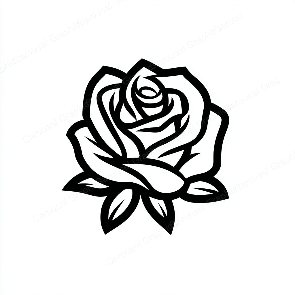 Rose Vector Graphic preview