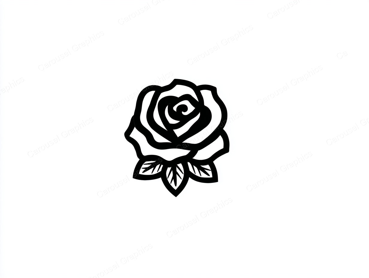Rose Vector Graphic preview