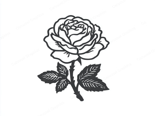 Rose Vector Graphic preview