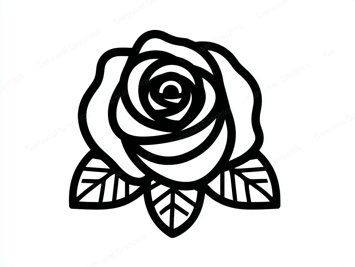 Rose Vector Graphic preview