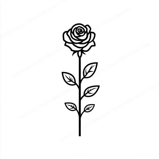 Rose Vector Graphic preview