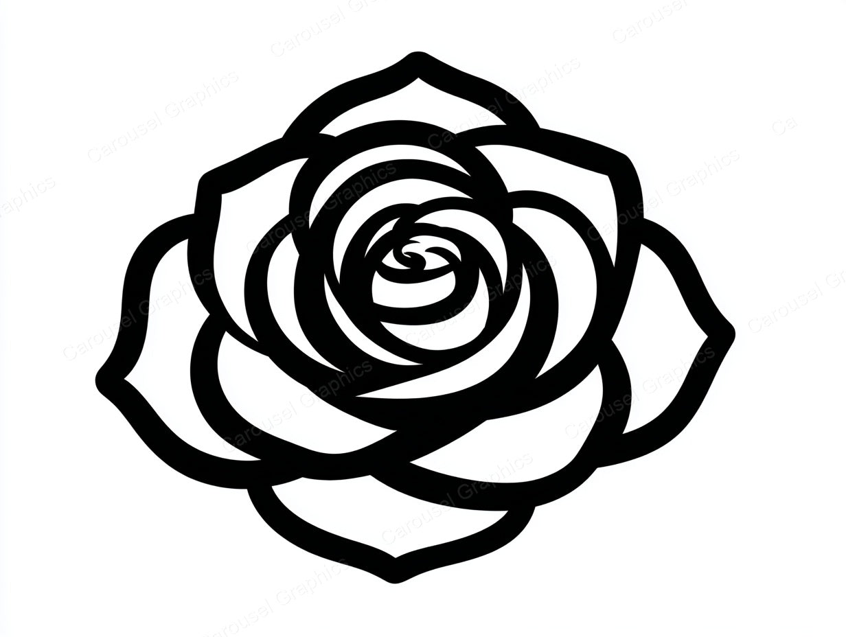 Rose Vector Graphic preview