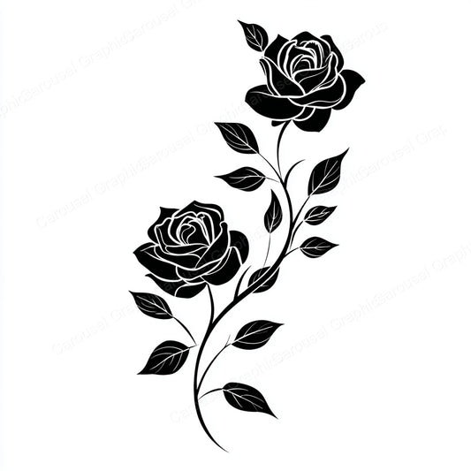 Rose Vector Graphic preview