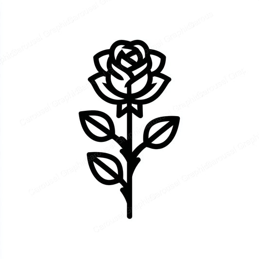 Rose Vector Graphic preview