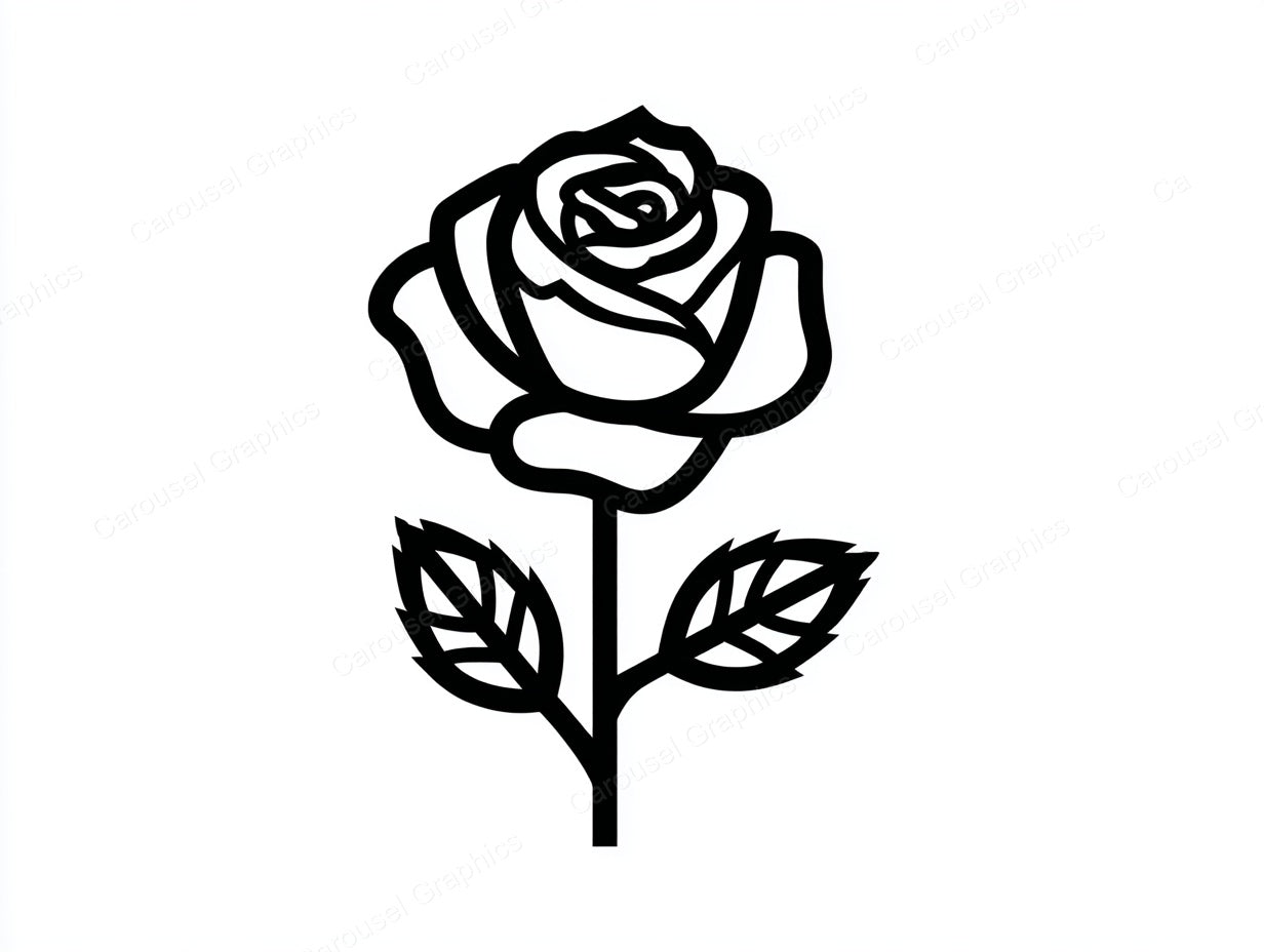 Rose Vector Graphic preview