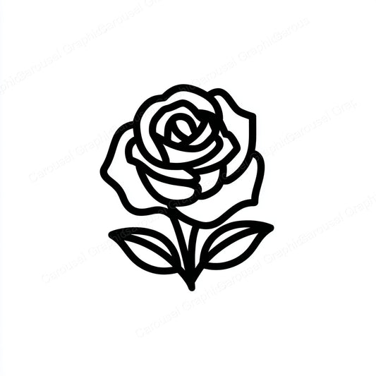 Rose Vector Graphic preview
