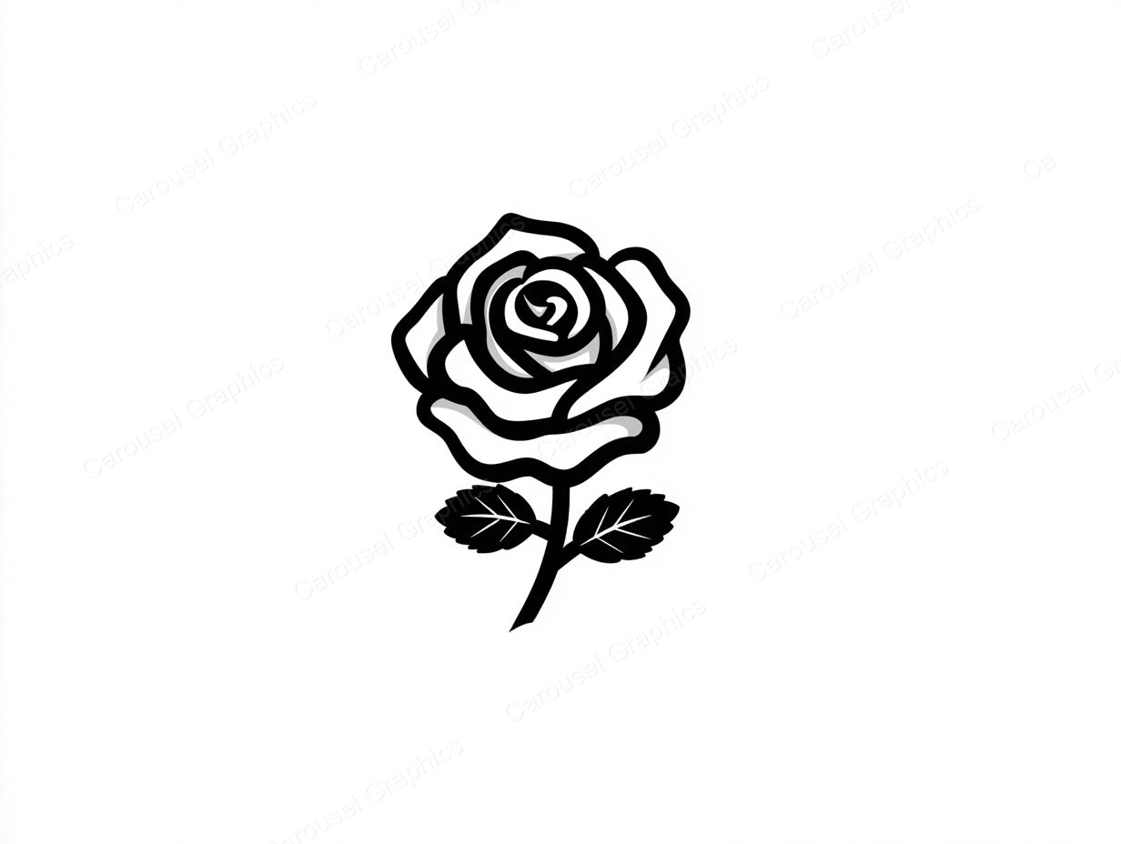 Rose Vector Graphic preview