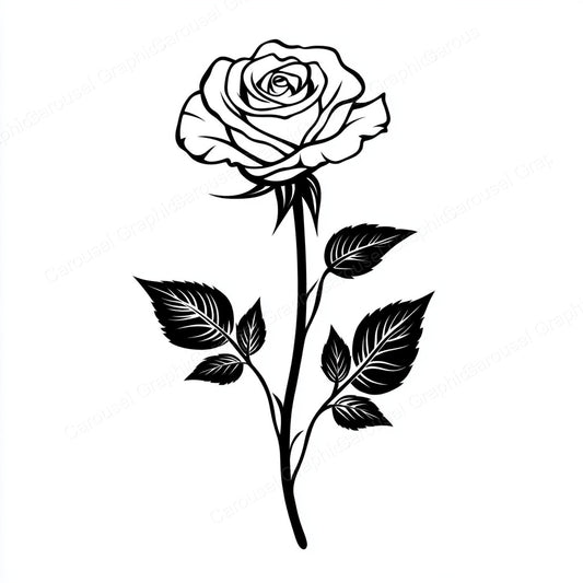 Rose Vector Graphic preview