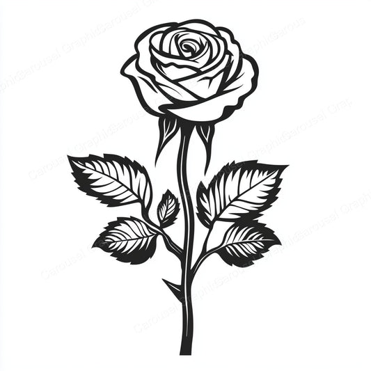 Rose Vector Graphic preview