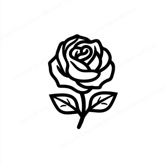 Rose Vector Graphic preview