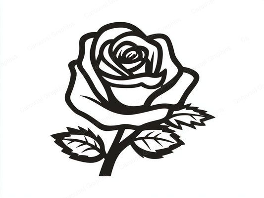 Rose Vector Graphic preview