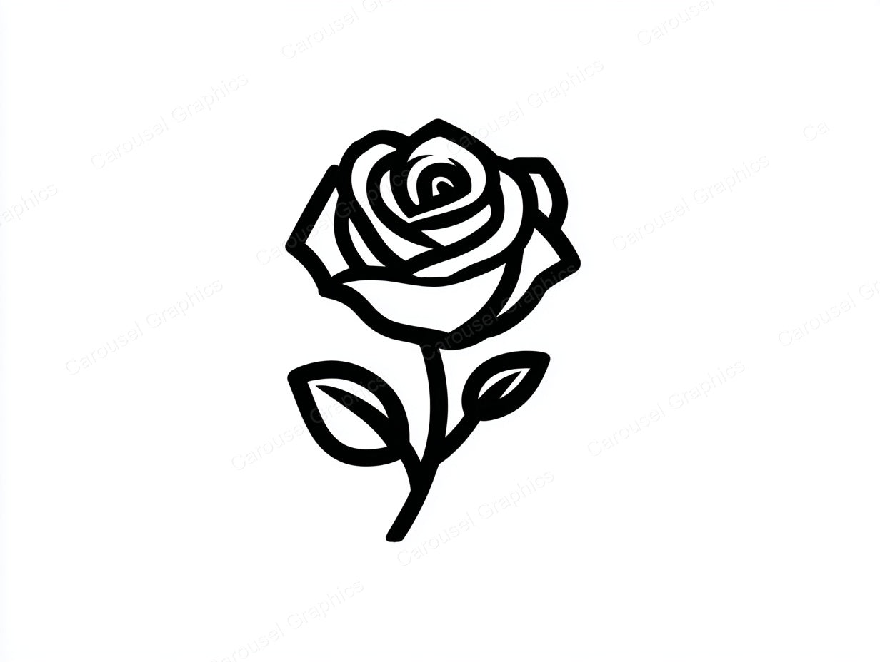 Rose Vector Graphic preview
