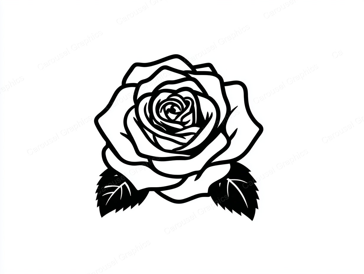 Rose Vector Graphic preview