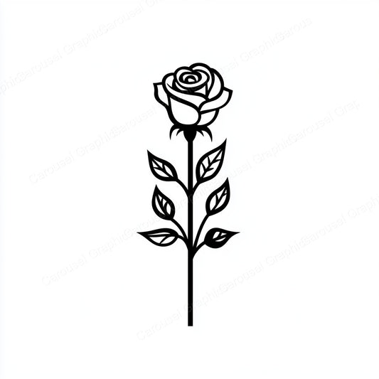 Rose Vector Graphic preview