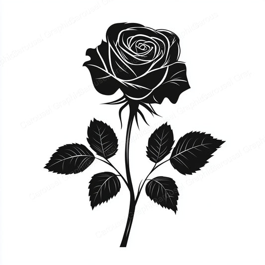 Rose Vector Graphic preview