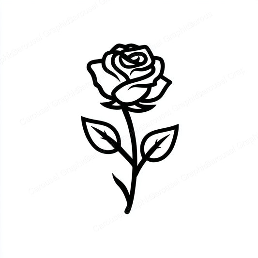 Rose Vector Graphic preview