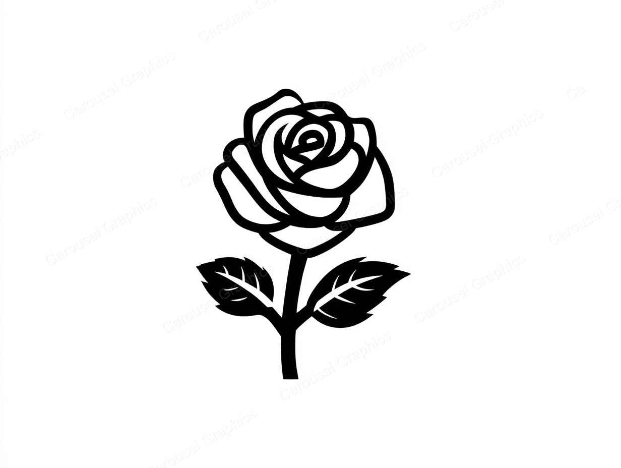 Rose Vector Graphic preview