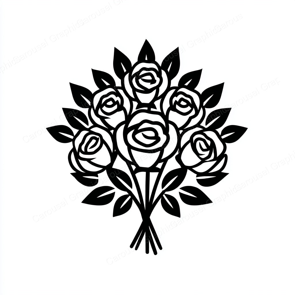Rose Vector Graphic preview