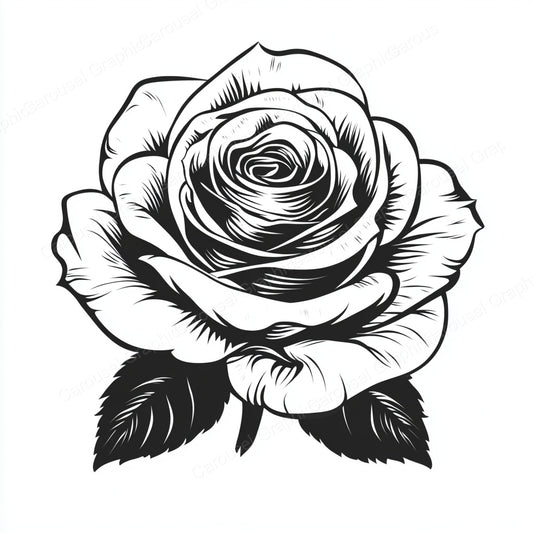 Rose Vector Graphic preview