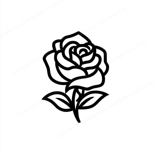 Rose Vector Graphic preview