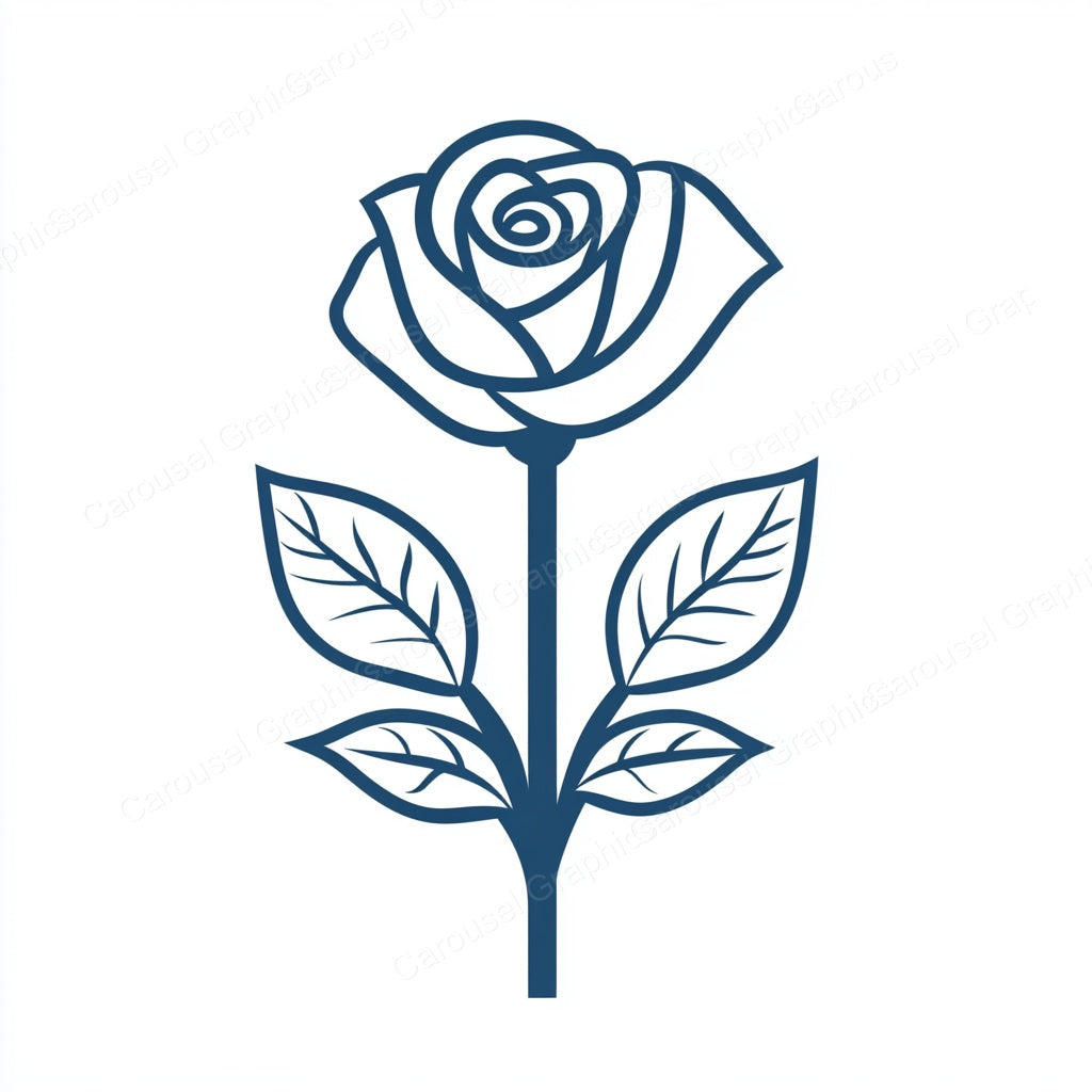 Rose Vector Graphic preview