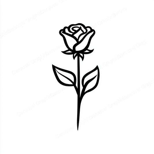 Rose Vector Graphic preview