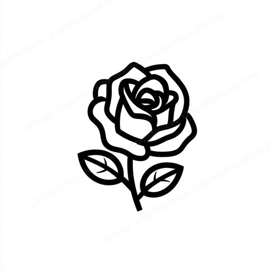Rose Vector Graphic preview