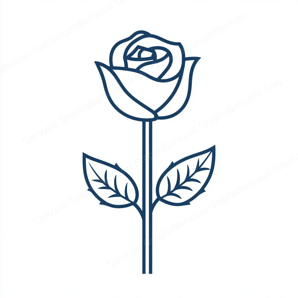 Rose Vector Graphic preview