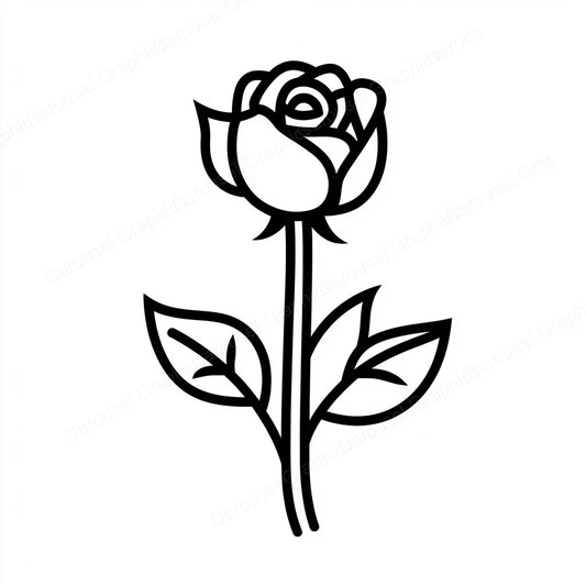 Rose Vector Graphic preview