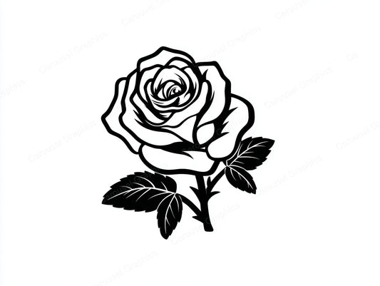 Rose Vector Graphic preview