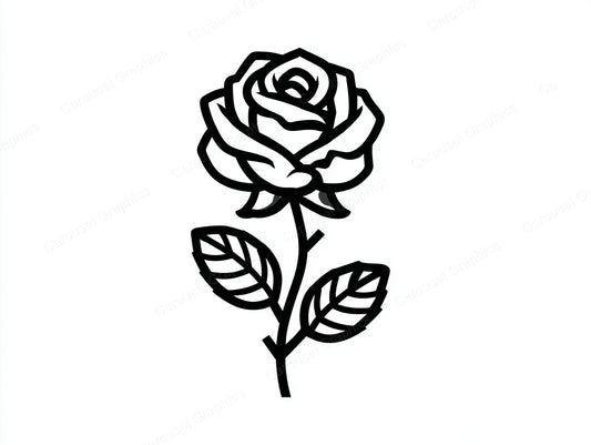 Rose Vector Graphic preview