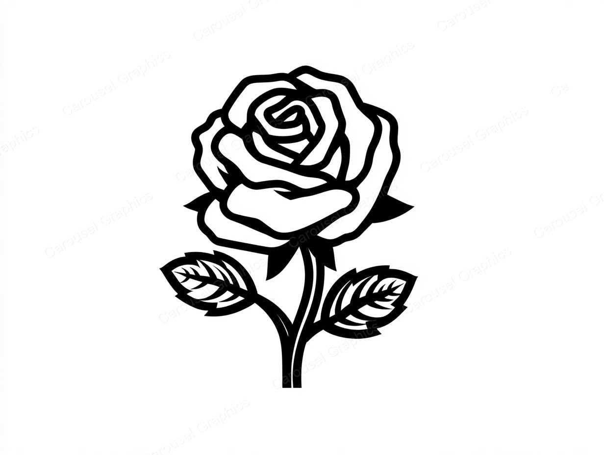 Rose Vector Graphic preview