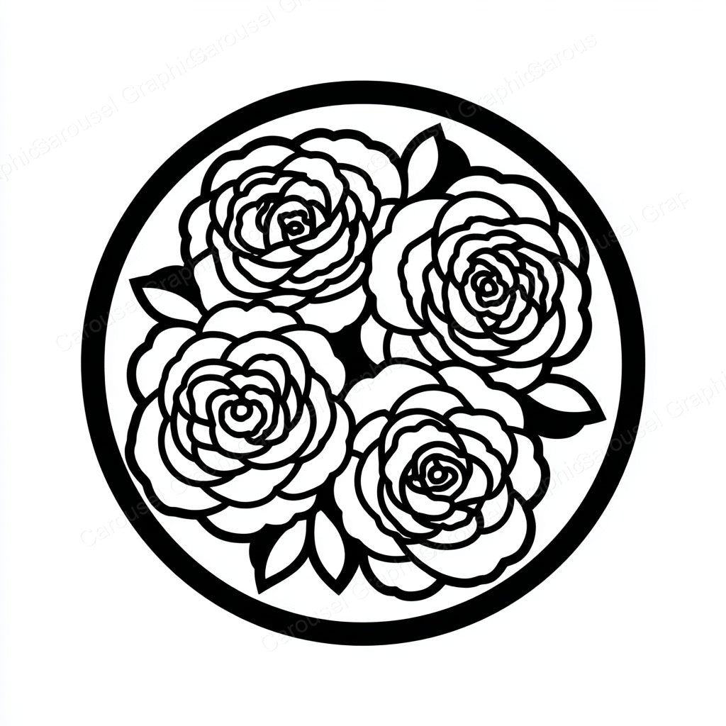 Rose Vector Graphic preview