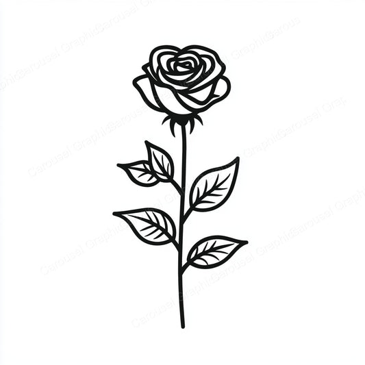 Rose Vector Graphic preview