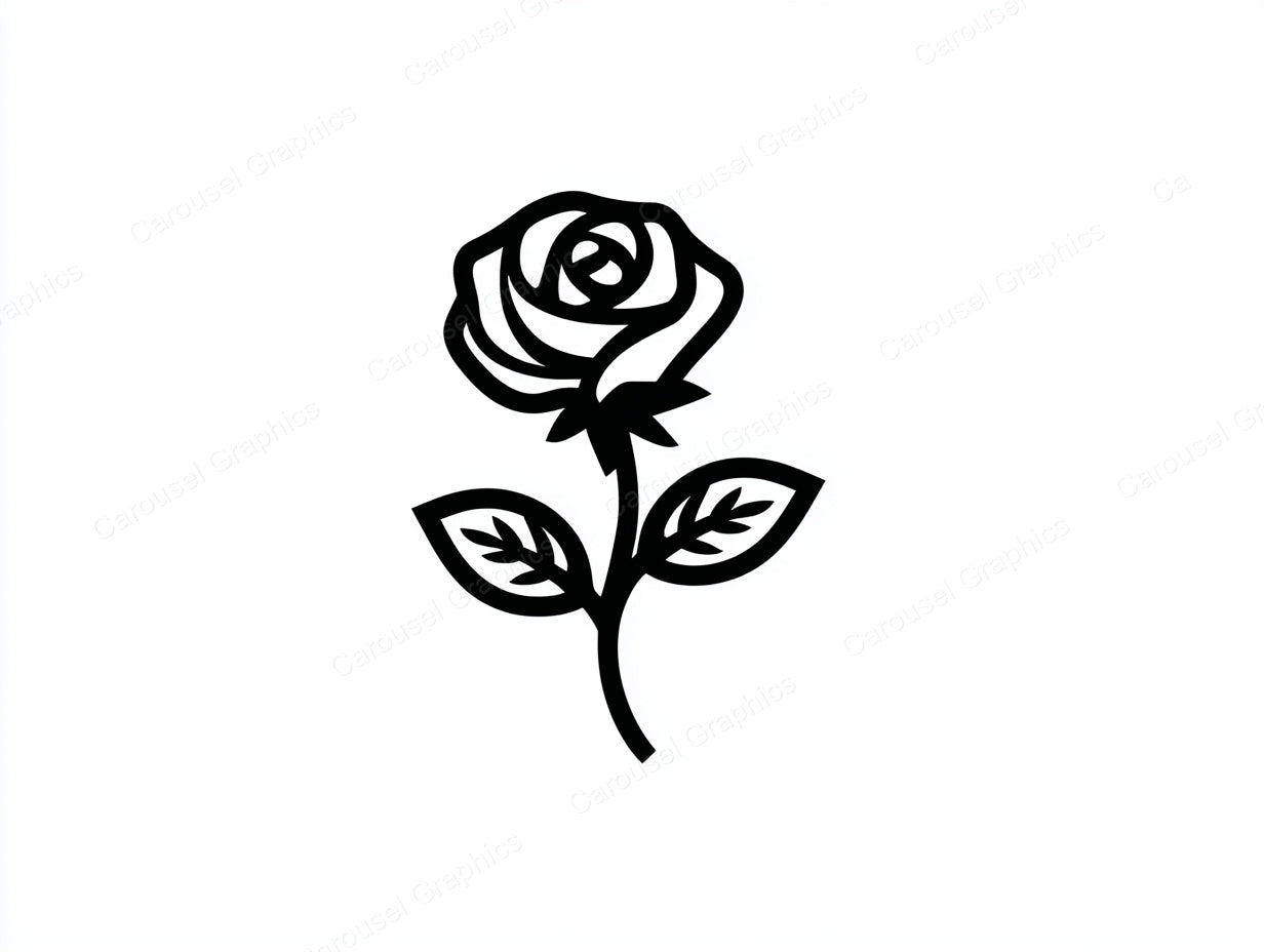 Rose Vector Graphic preview