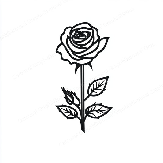 Rose Vector Graphic preview